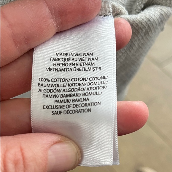 Polo Ralph Lauren Light Gray Quarter Zip Sweater 100% Cotton - Picture 6 of 9